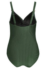 thumbnail: BEACHWAVE corrigerend badpak met textuur groen