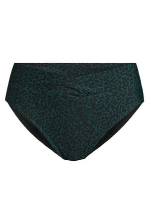 bikinibroekje donkergroen/zwart