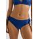 BEACHWAVE bikinibroekje met textuur kobaltblauw