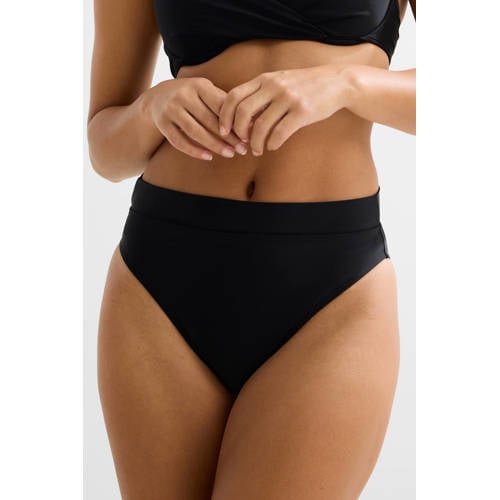 BEACHWAVE high waist bikinibroekje zwart afbeelding