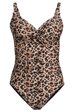 corrigerend badpak beige/zwart