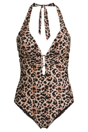 corrigerend badpak beige/zwart