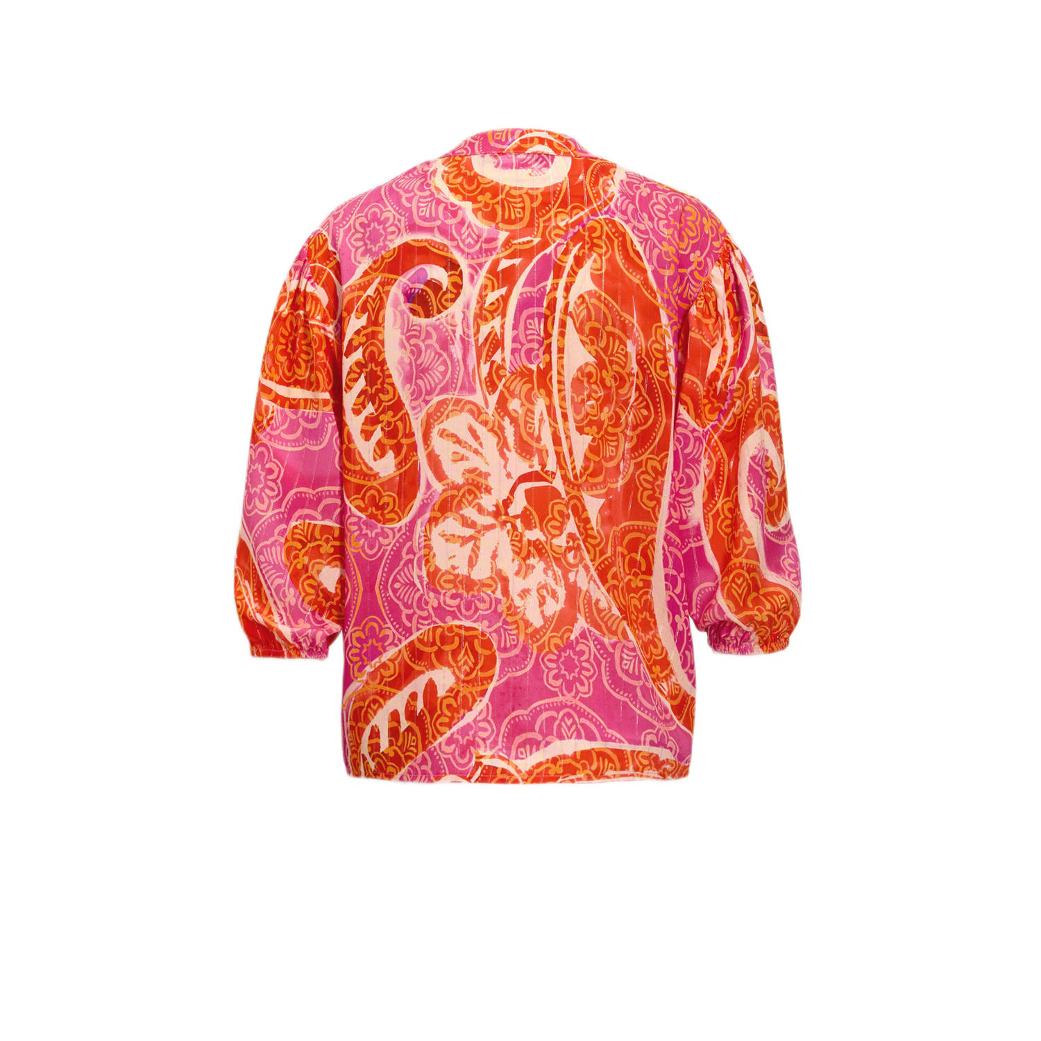 Geisha blouse oranje