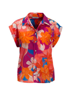 blouse oranje