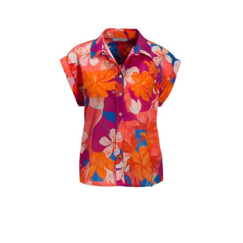 Geisha blouse oranje afbeelding