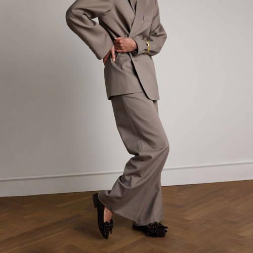 Manfield suède loafers bruin afbeelding
