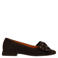 Manfield suède loafers bruin