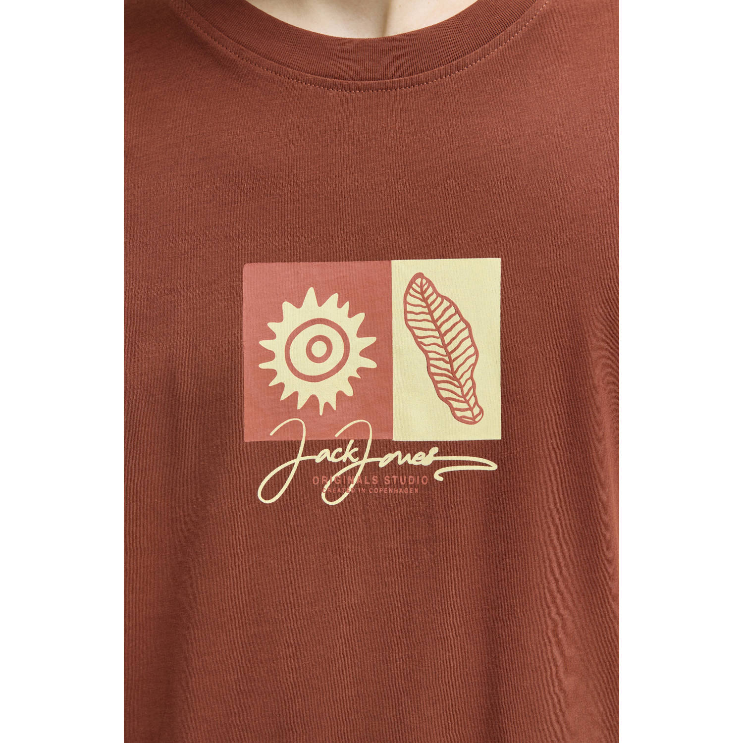 JACK & JONES ORIGINALS T-shirt rood
