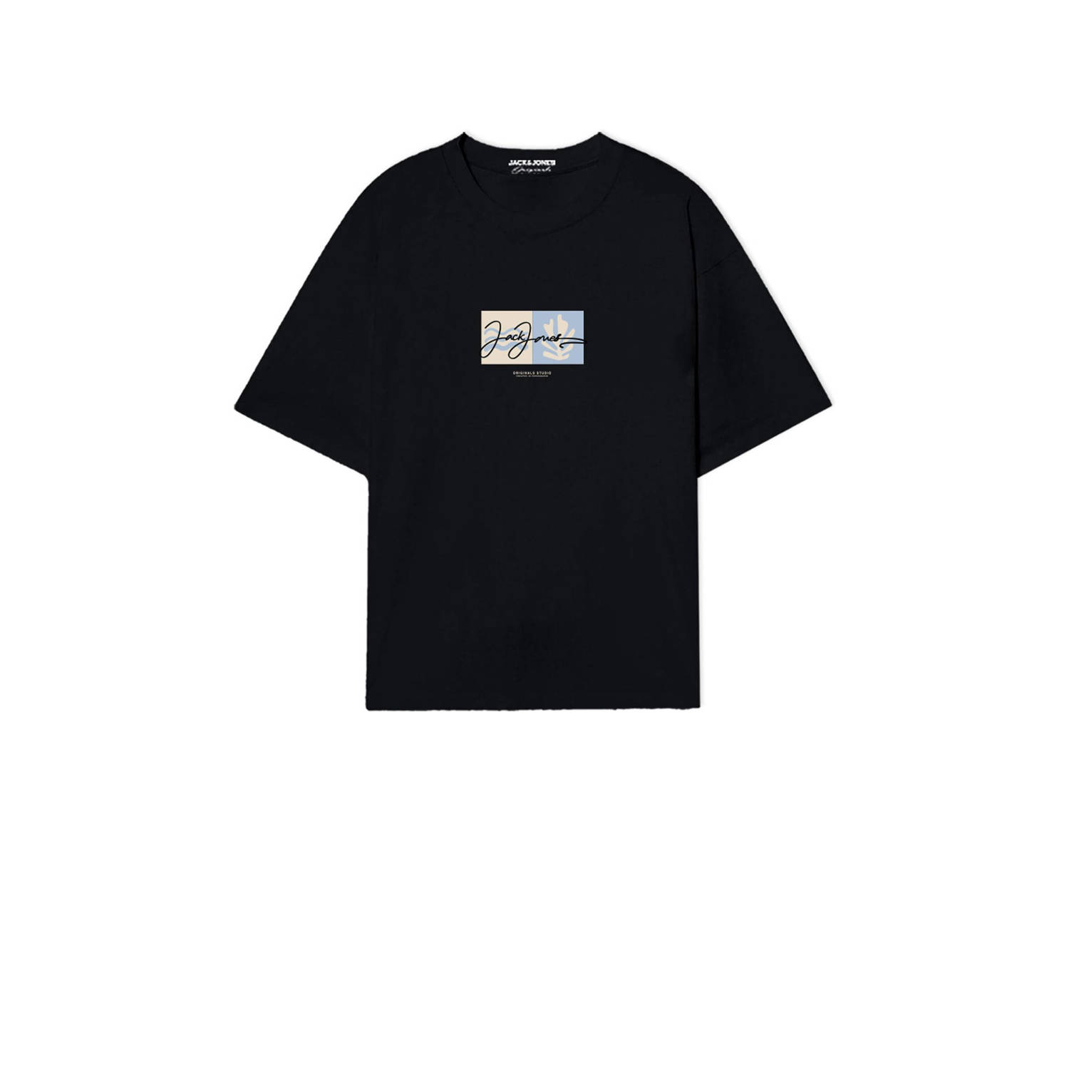 JACK & JONES ORIGINALS T-shirt zwart