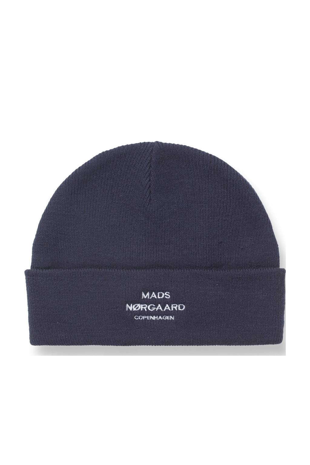 MADS NØRGAARD - COPENHAGEN muts Isak Ambas donkerblauw