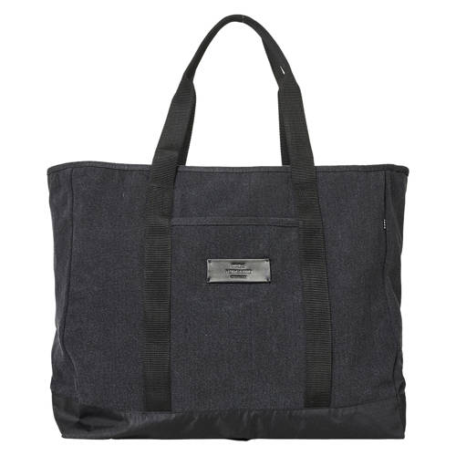 MADS NØRGAARD - COPENHAGEN denim shopper Adonis antraciet afbeelding