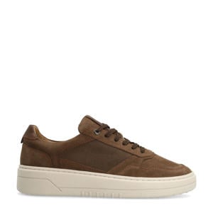 nubuck sneakers cognac