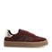 No Stress suède sneakers bordeaux