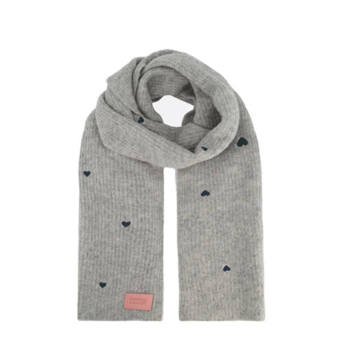 Fabienne Chapot sjaal Lidia grijs/donkerblauw afbeelding