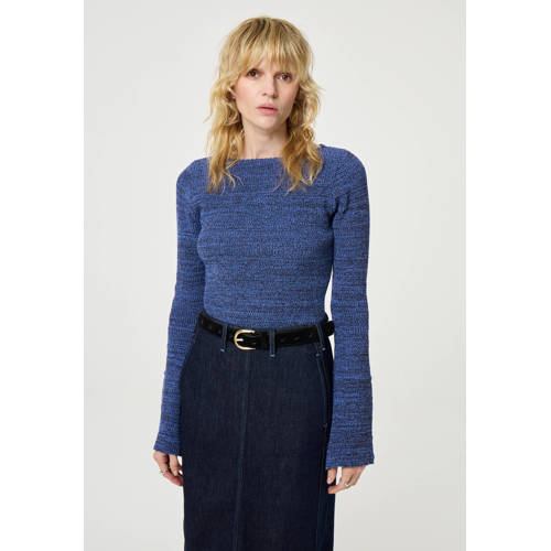 Fabienne Chapot suède riem Cut it Out Heart zwart afbeelding