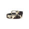 Fabienne Chapot leren riem Hairy Belt met koeienprint ecru/donkerbruin