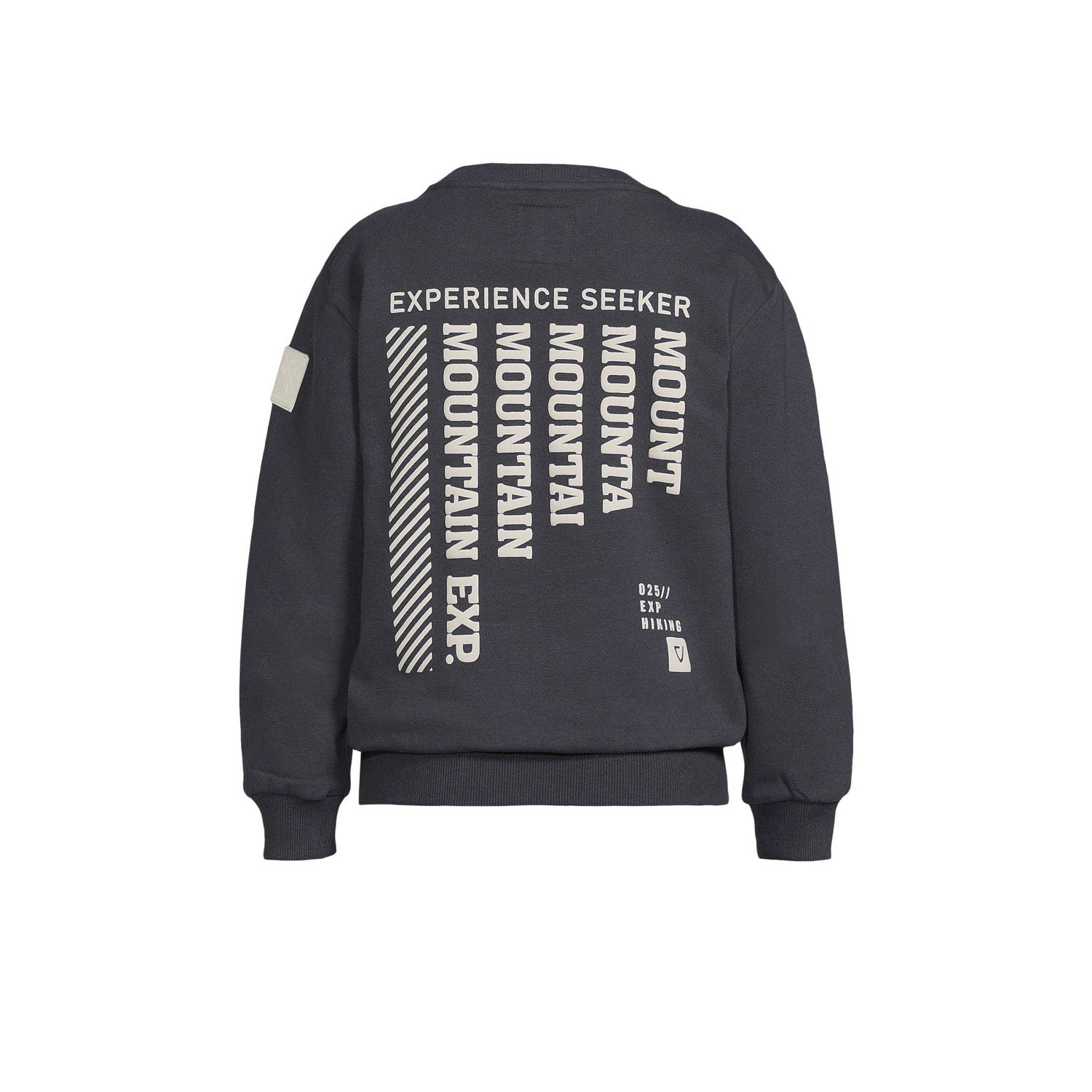 No Way Monday sweater grijs