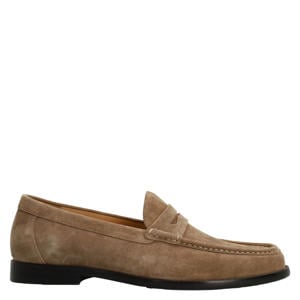 suède loafers taupe