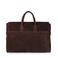 Manfield suede shopper donkerbruin