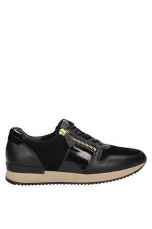 Best Fitting leren sneakers zwart