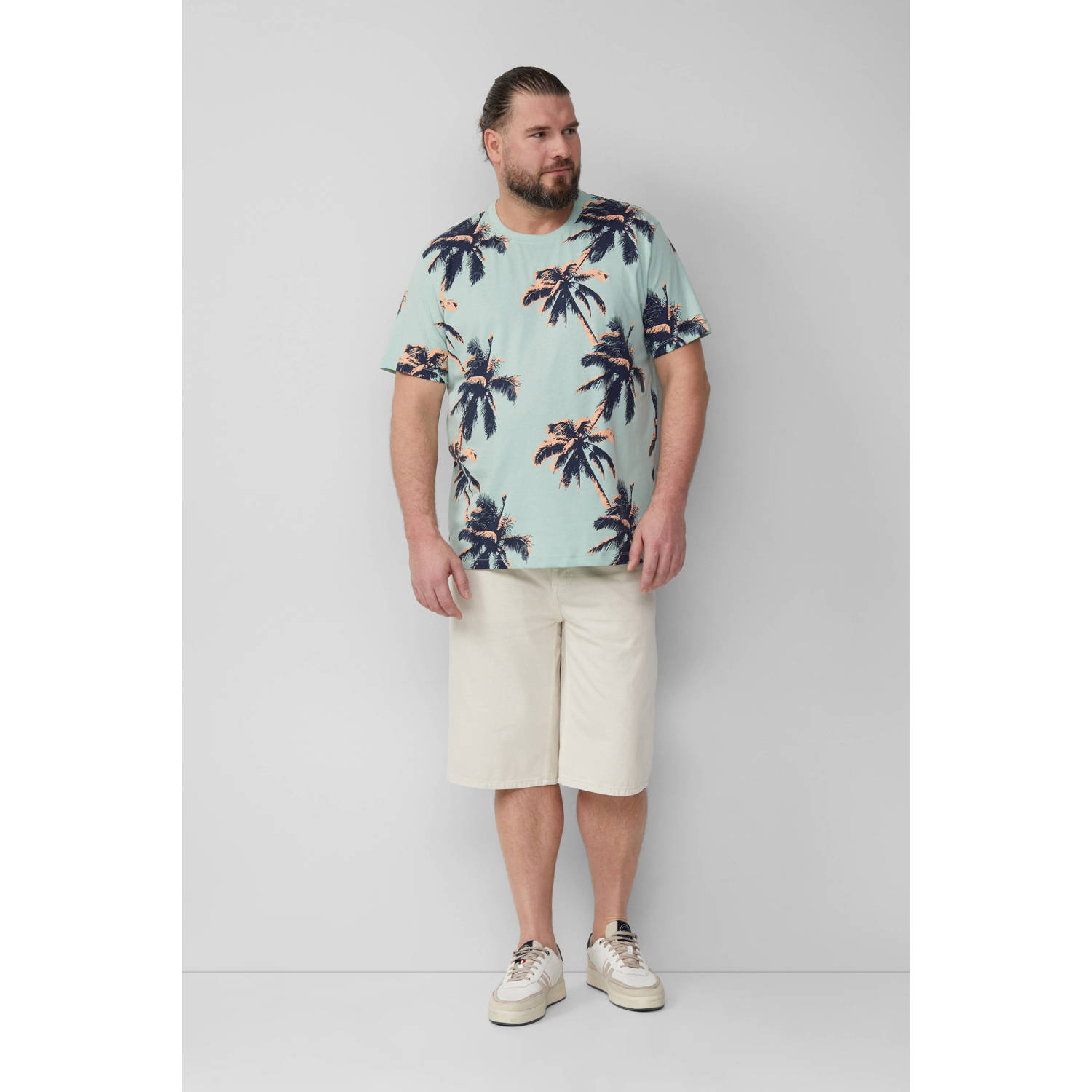 s.Oliver Big Size T-shirt turquoise