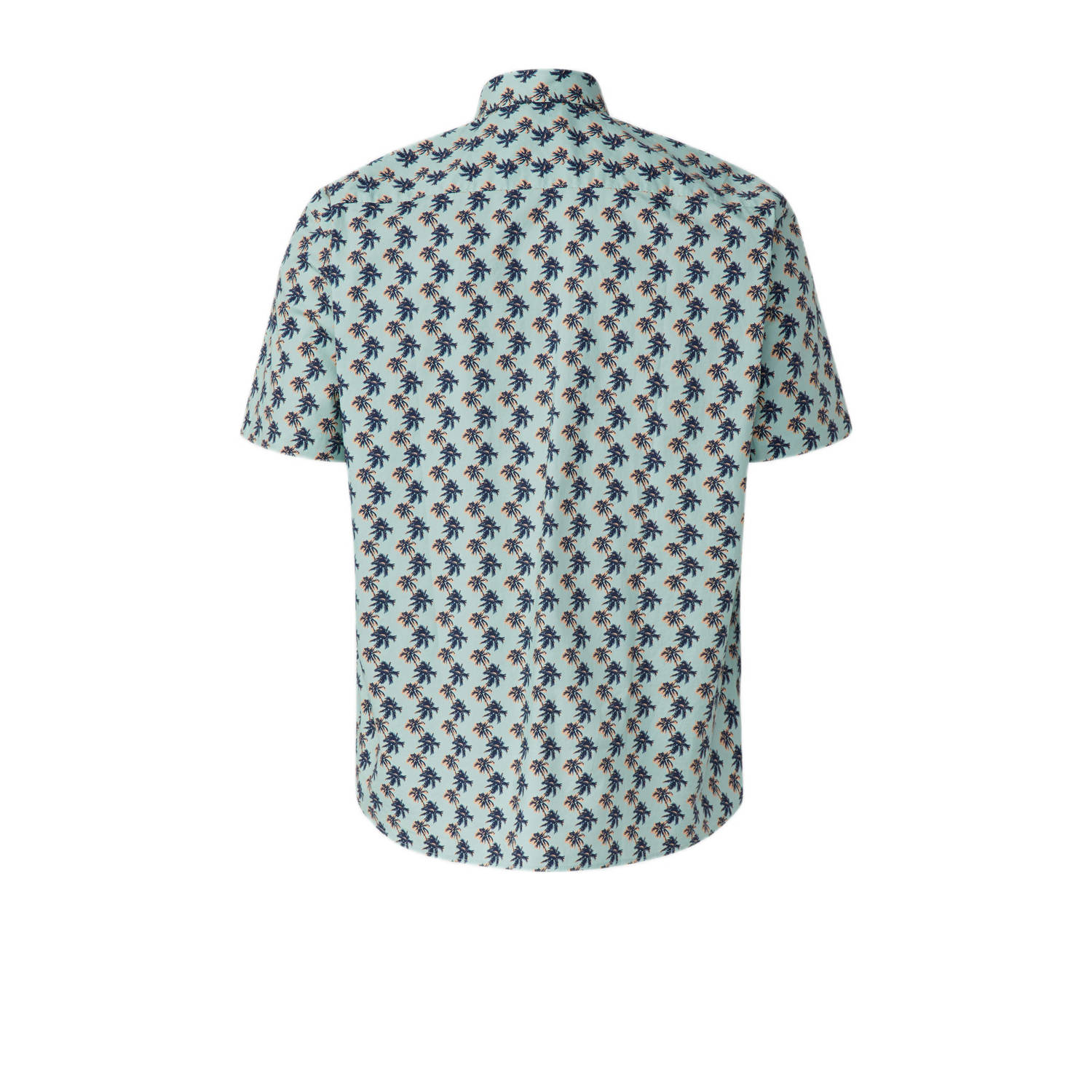 s.Oliver Big Size casual overhemd turquoise