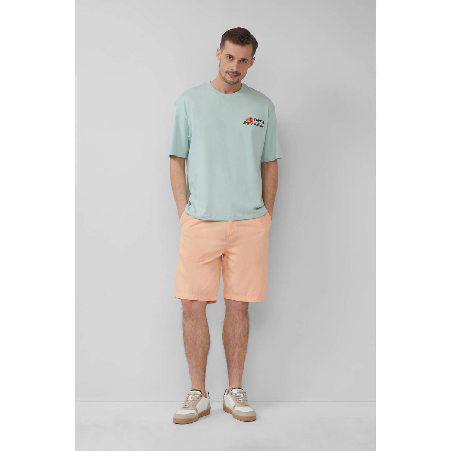 S.Oliver Big Size T-shirt mintgroen