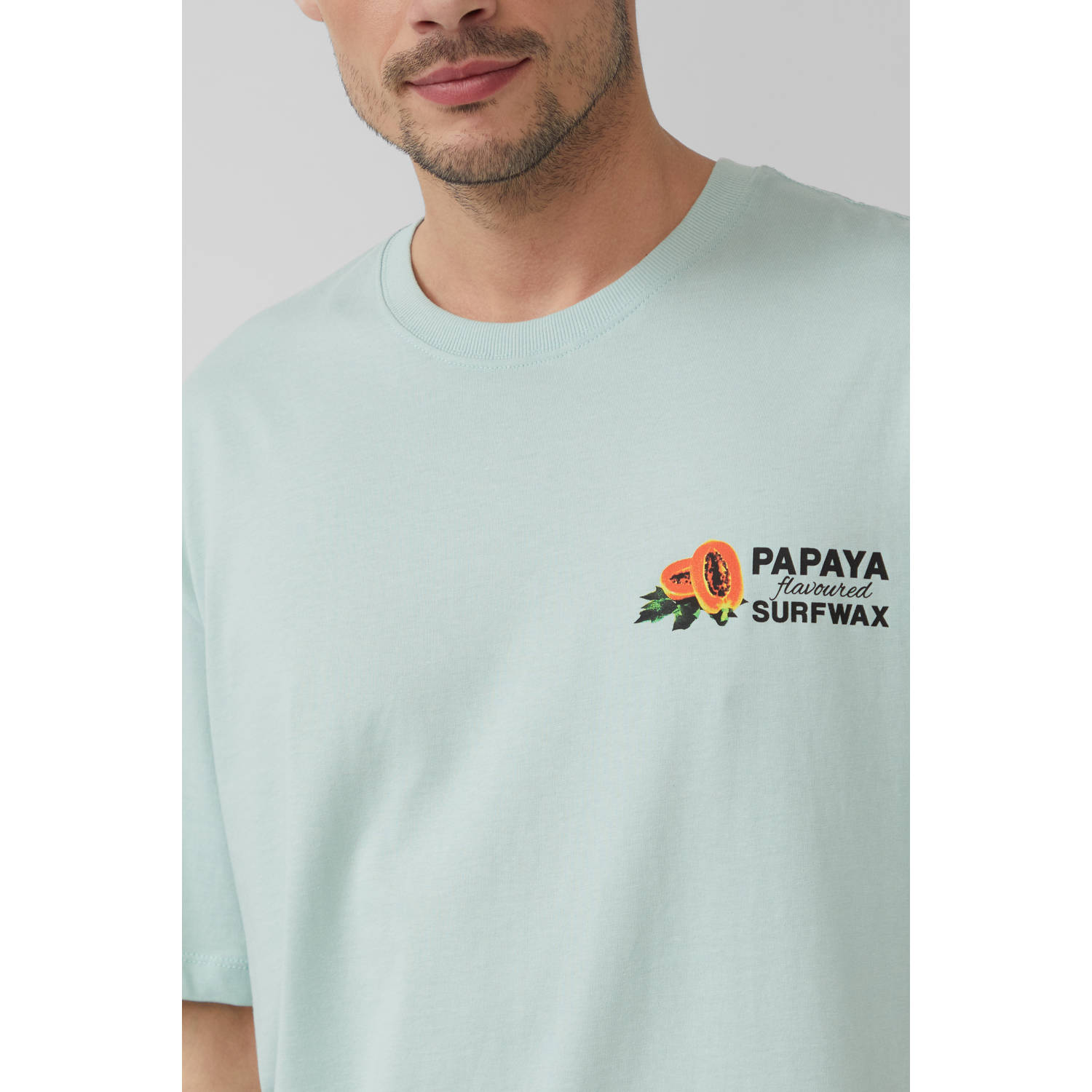s.Oliver Big Size T-shirt mintgroen