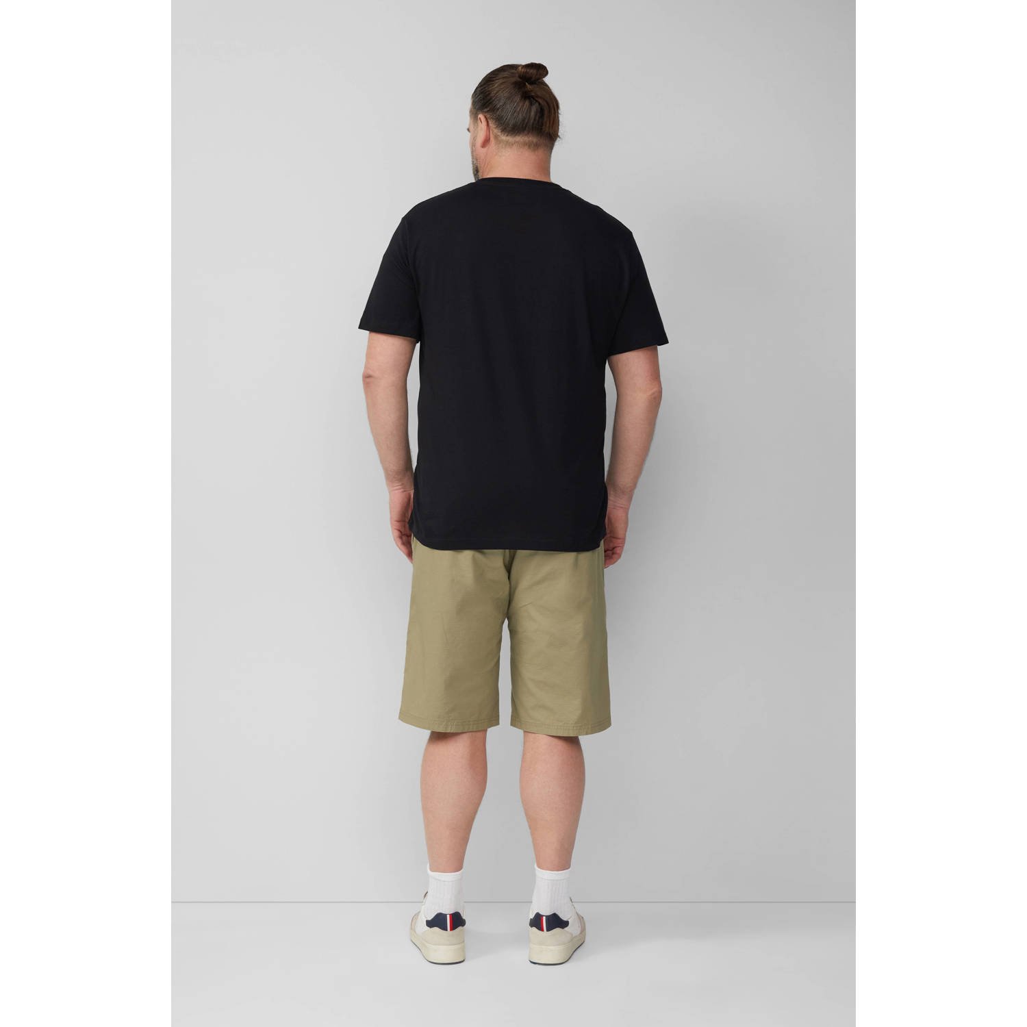 s.Oliver Big Size T-shirt zwart