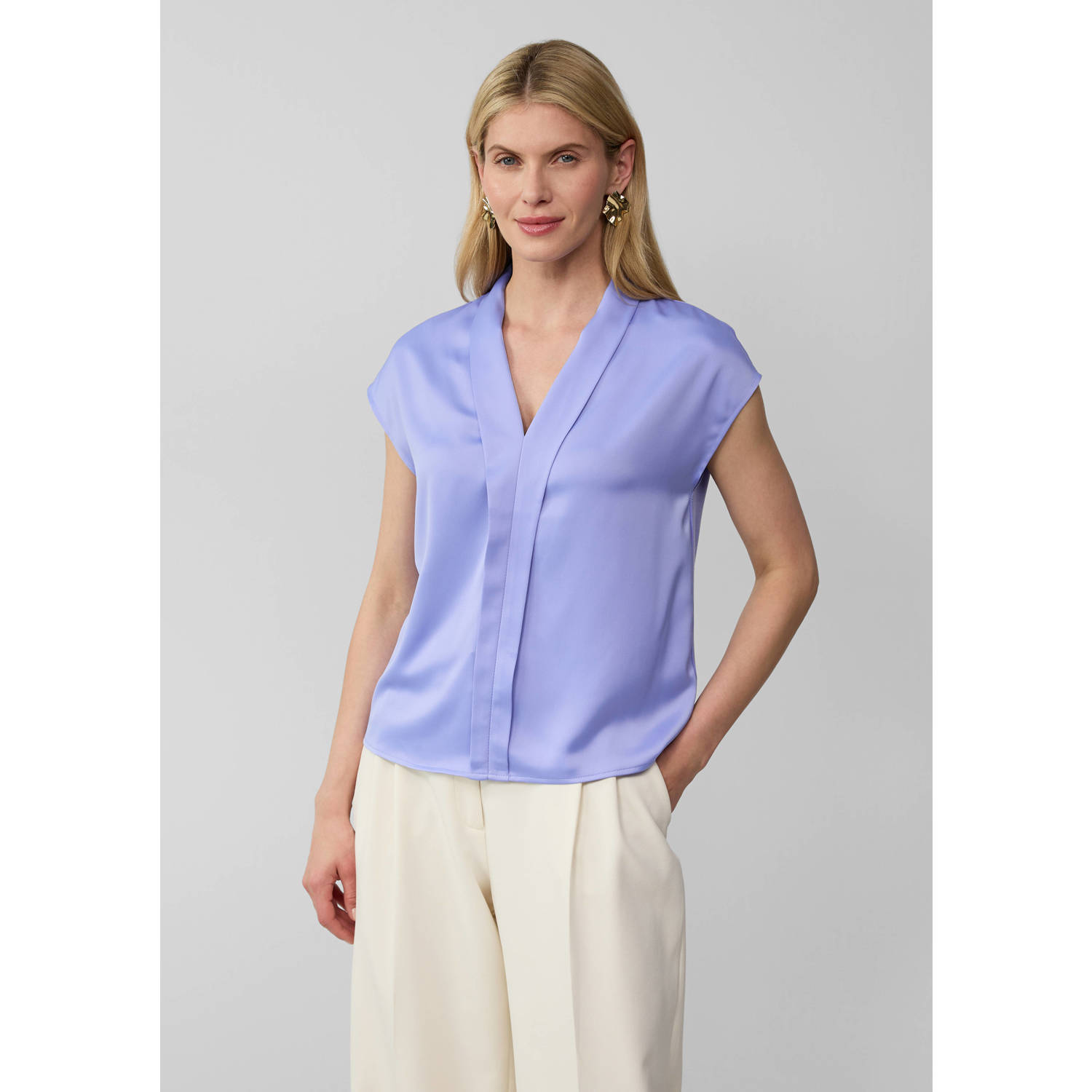 S.Oliver BLACK LABEL top blauw