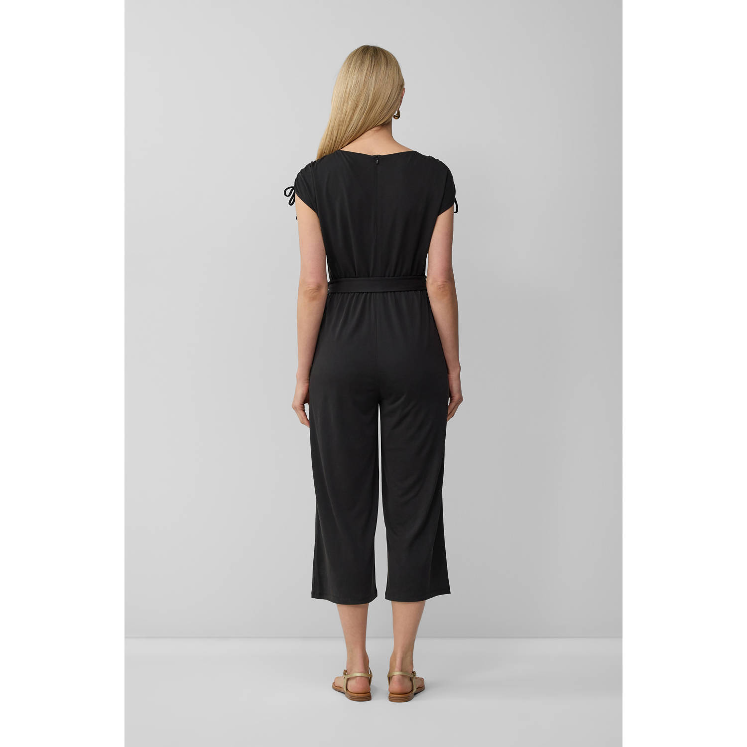 s.Oliver BLACK LABEL zwart jumpsuit