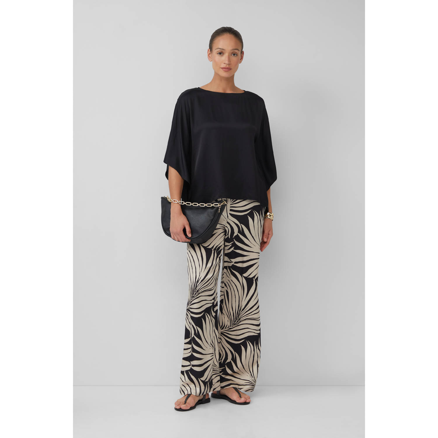 s.Oliver BLACK LABEL top zwart