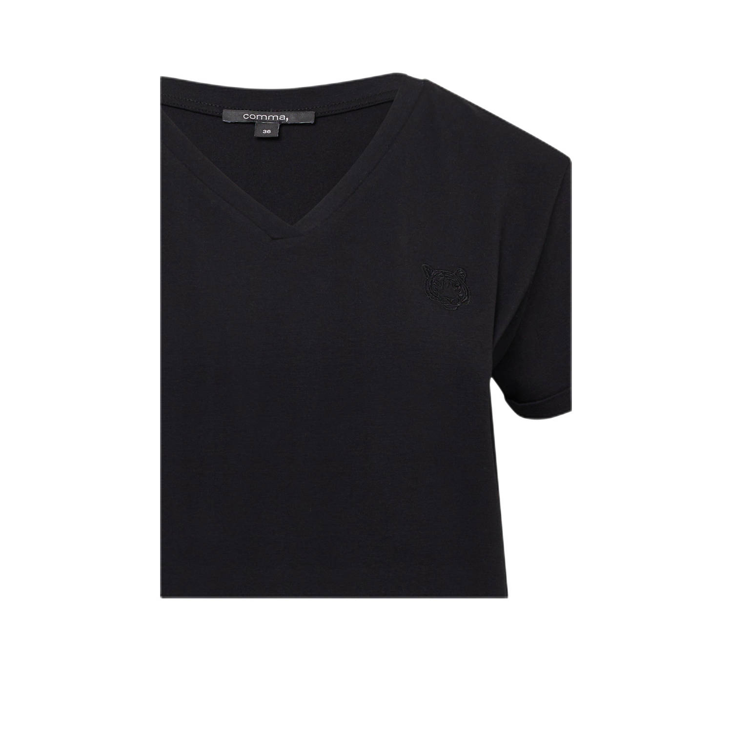 comma top zwart