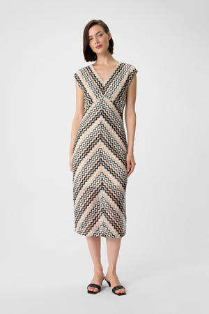 midi jurk multi