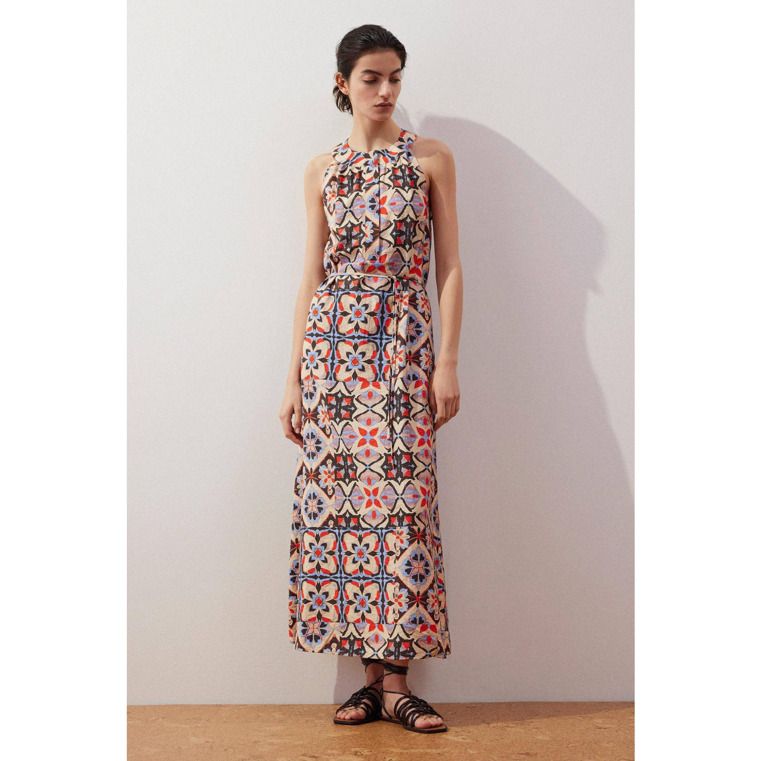 Comma casual identity zomerjurk ecru