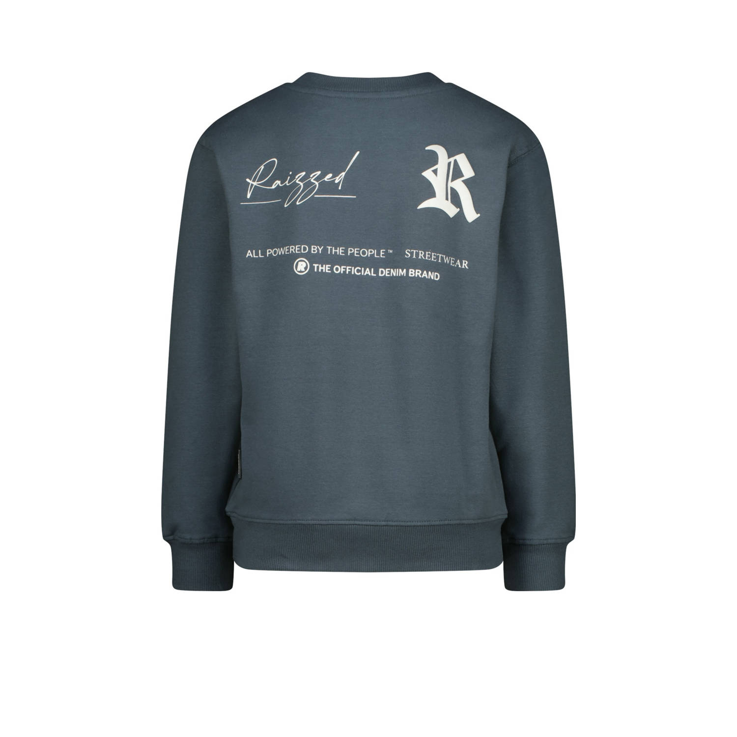 Raizzed sweater blauw