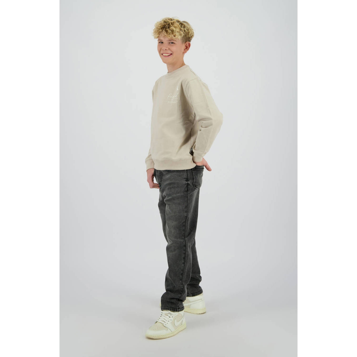 Raizzed sweater grijs