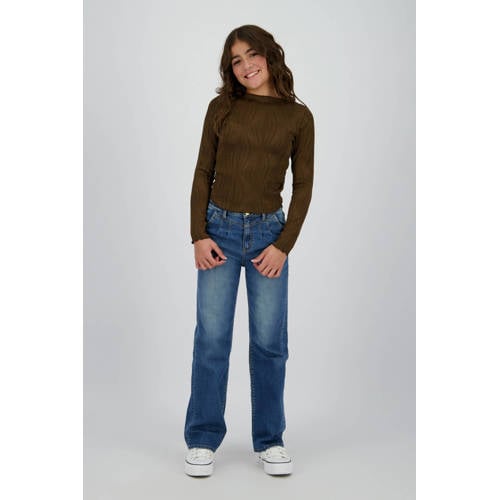 Raizzed longsleeve bruin afbeelding