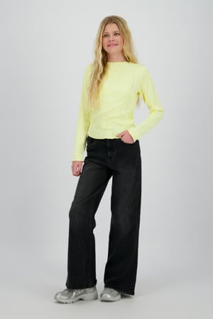 longsleeve lichtgeel