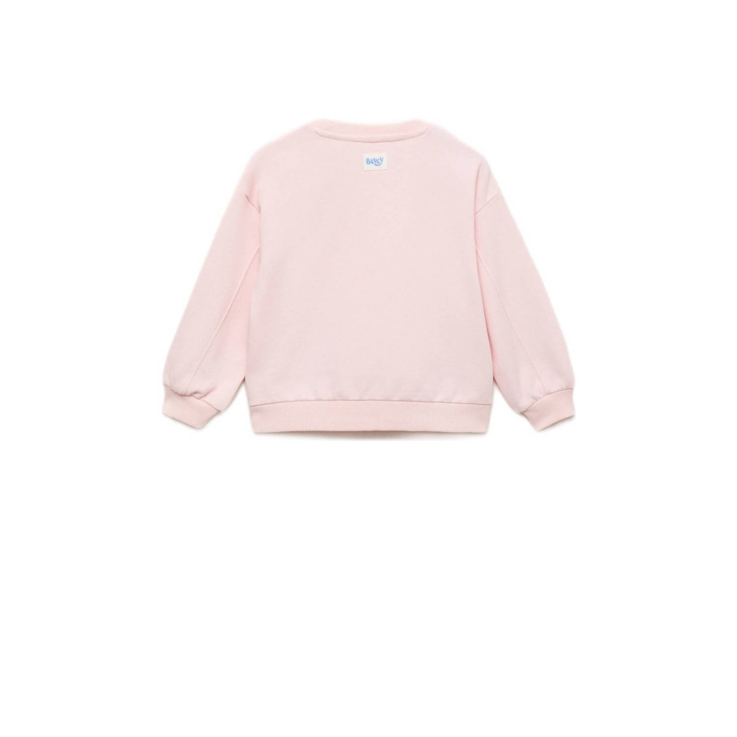 Mango Kids sweater lichtroze