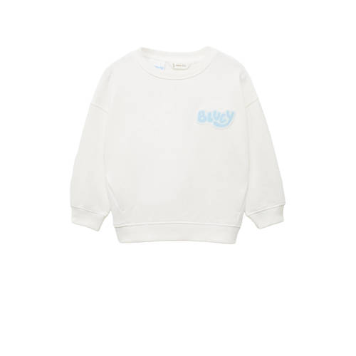 Mango Kids Bluey sweater wit afbeelding