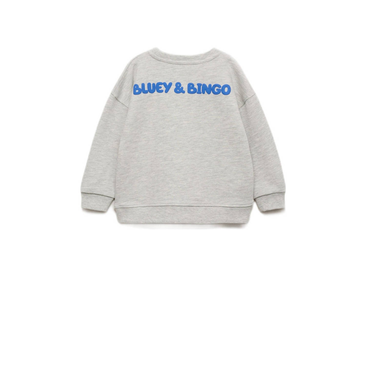 Mango Kids Bluey sweater grijs