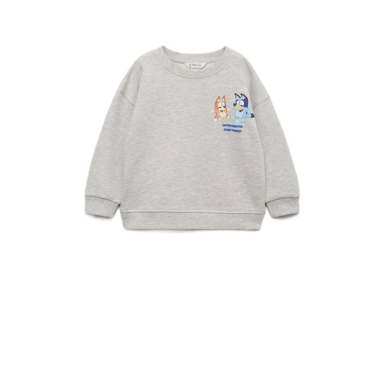 Mango Kids sweater grijs