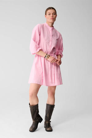 korte jurk roze