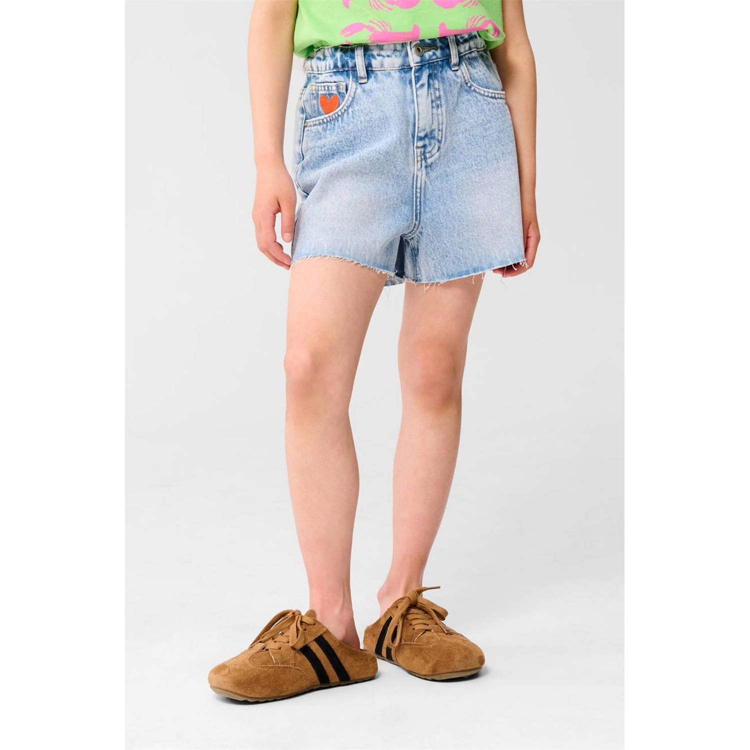 Shoeby denim regular short medium blue denim