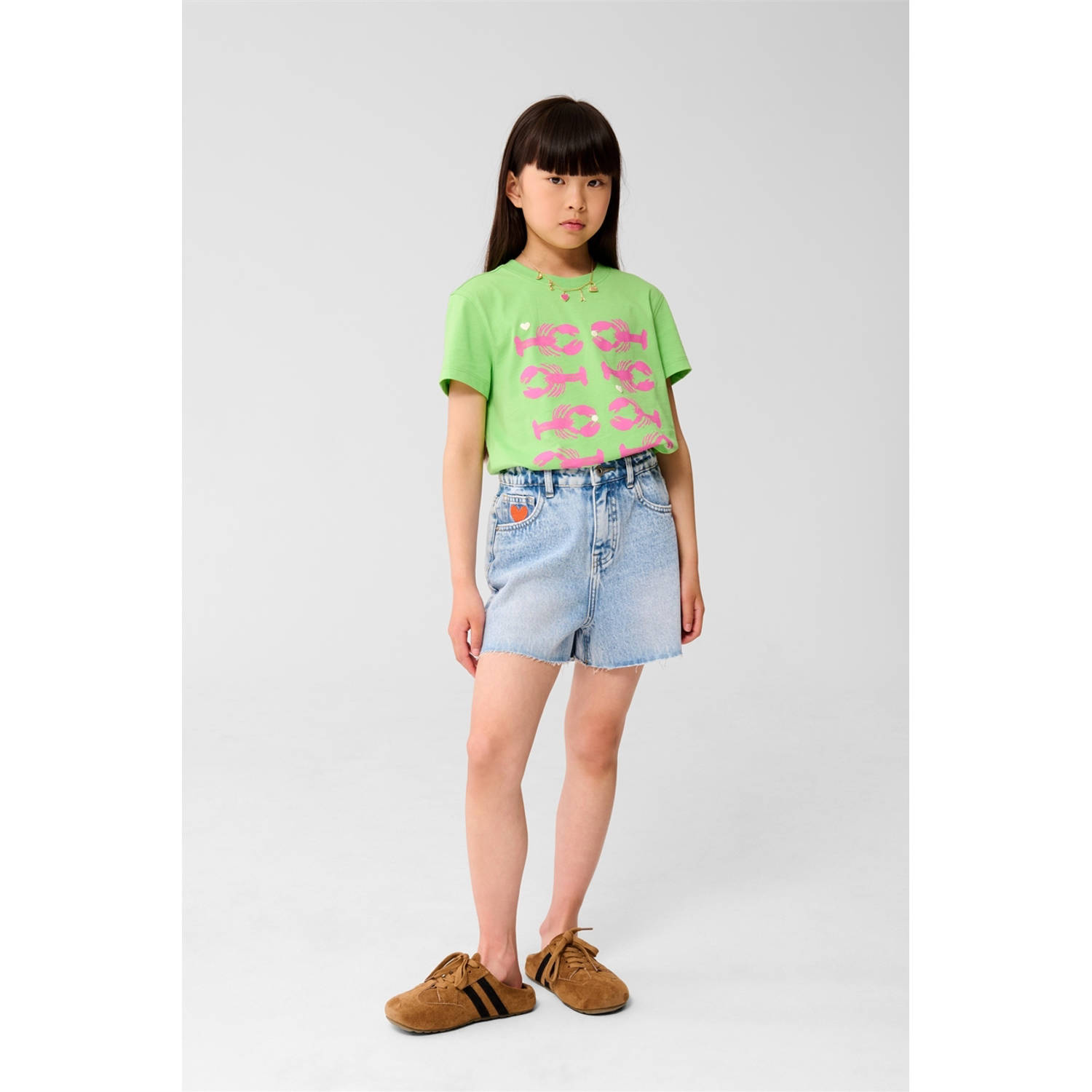 Shoeby denim regular short medium blue denim