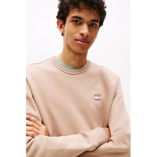 Tommy Jeans sweater beige afbeelding