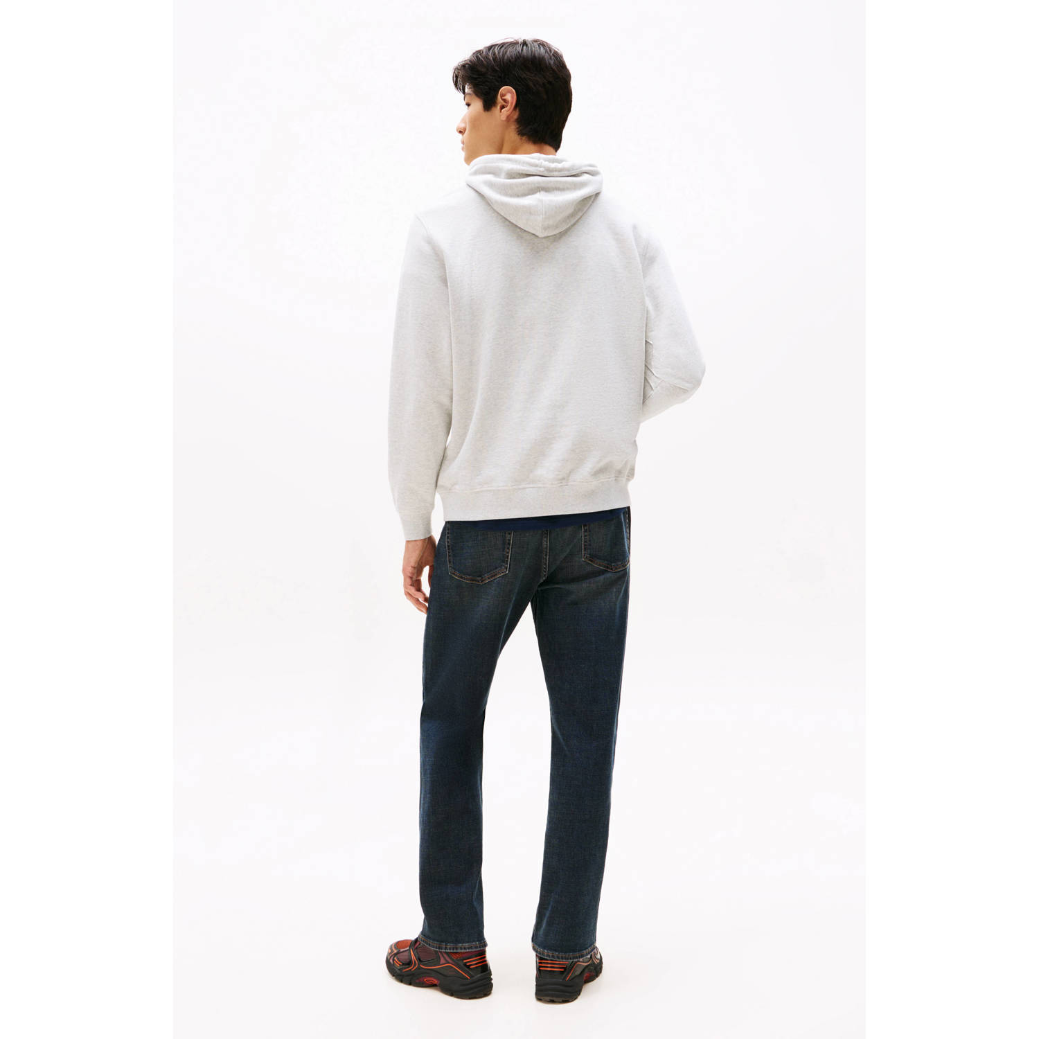 Tommy Jeans hoodie grijs