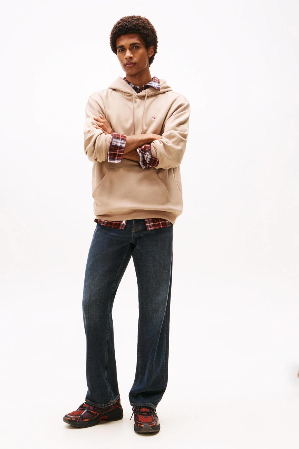 Tommy Jeans hoodie beige