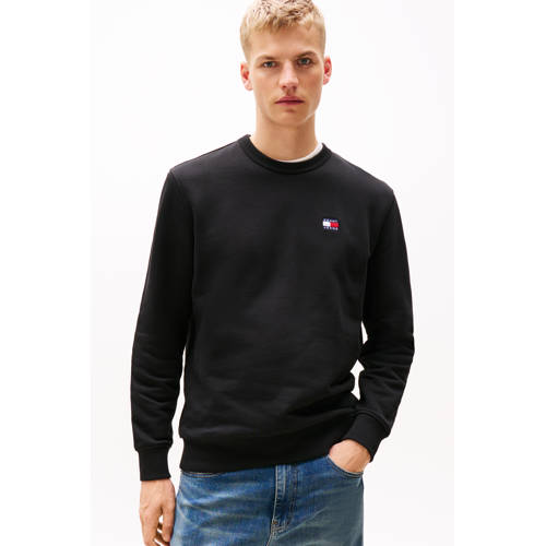 Tommy Jeans sweater zwart afbeelding